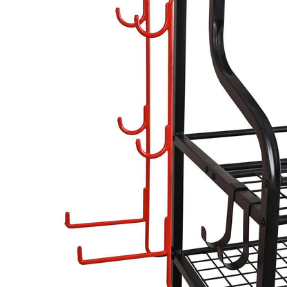 3- Tier Yoga Mat Home Gym Storage Rack