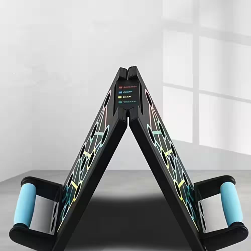 Multi-Functional Detachable Push up Board in Black, Home Workout Accessories