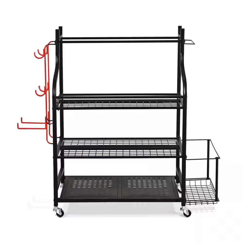3- Tier Yoga Mat Home Gym Storage Rack